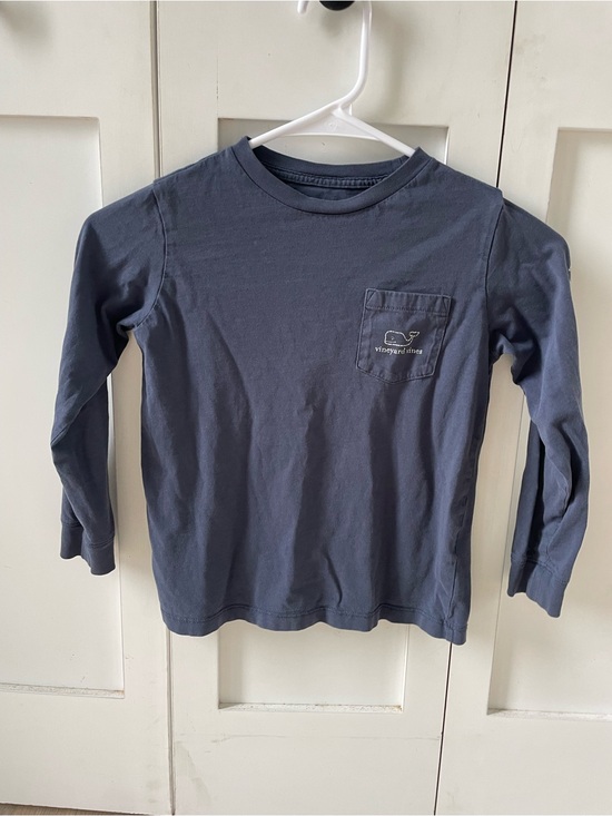 Vineyard Vines Other - Vineyard Vines Boys Long-Sleeve Pocket Tee - Navy Blue